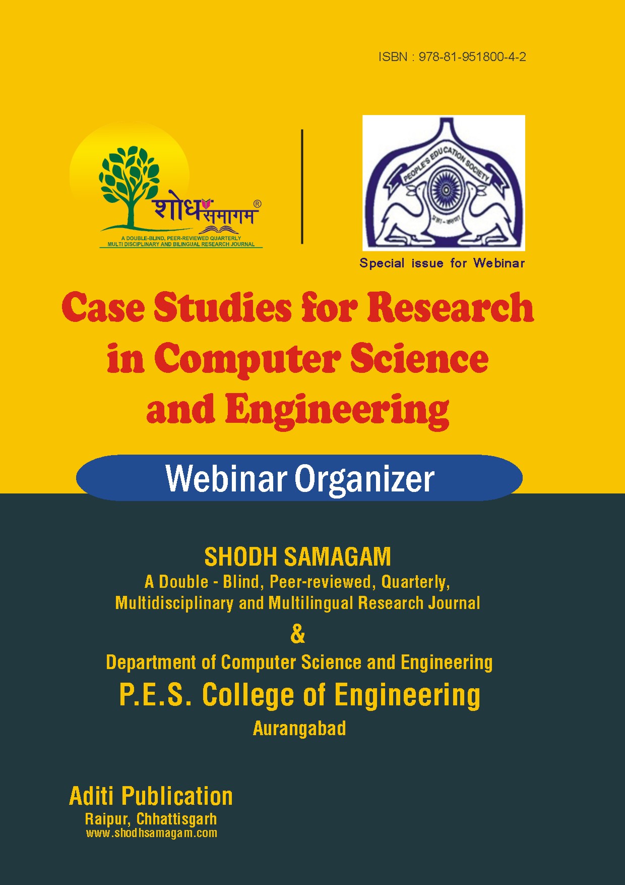 Webinar issue of P.E.S College of Engineering